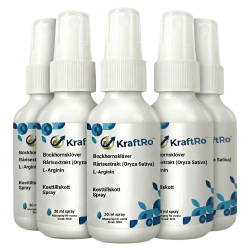 KraftRo™ Erektionsspray | Få stenhård erektion på bara 43 sekunder!
