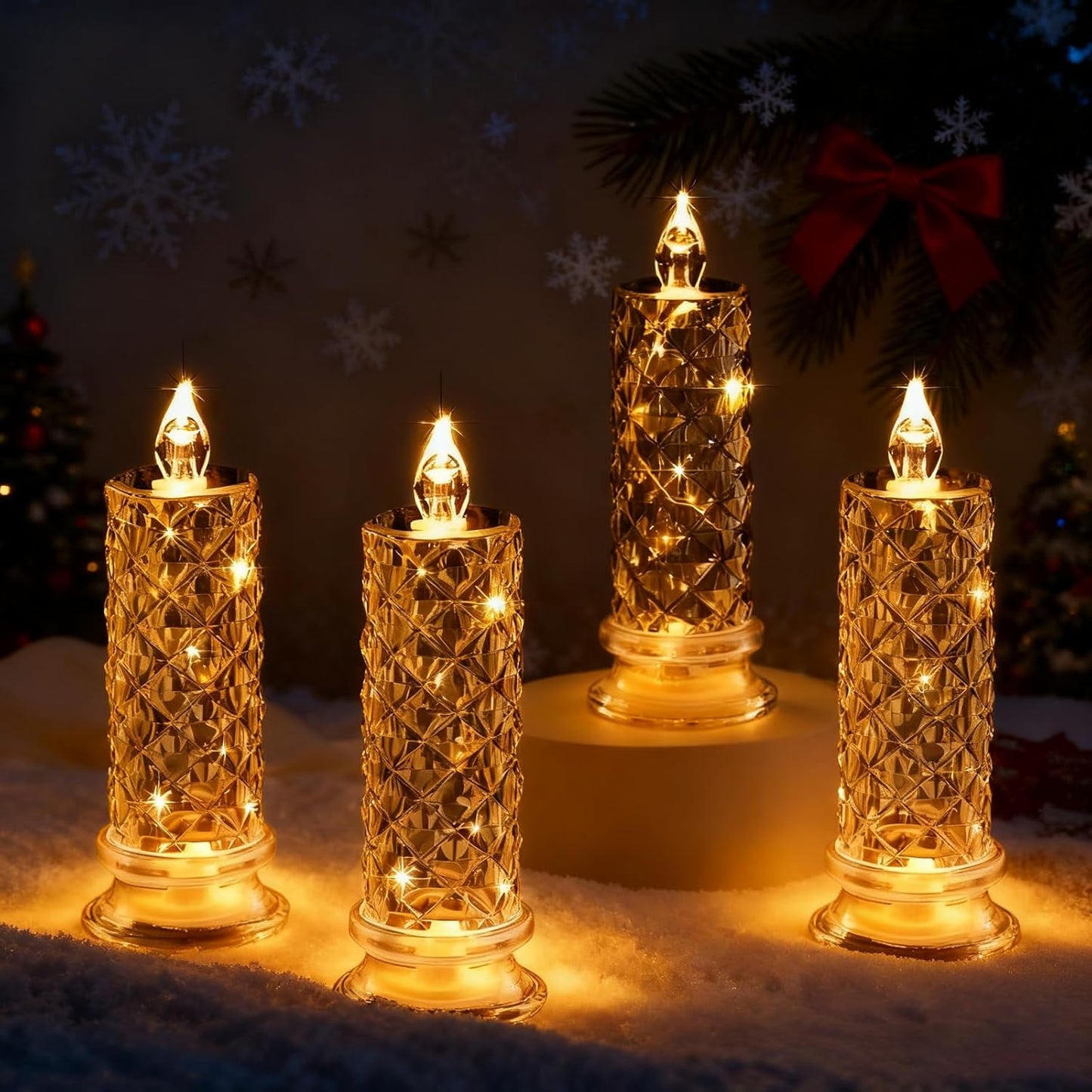 DiamondFlame LED™ | Skapa en varm och magisk stämning hemma