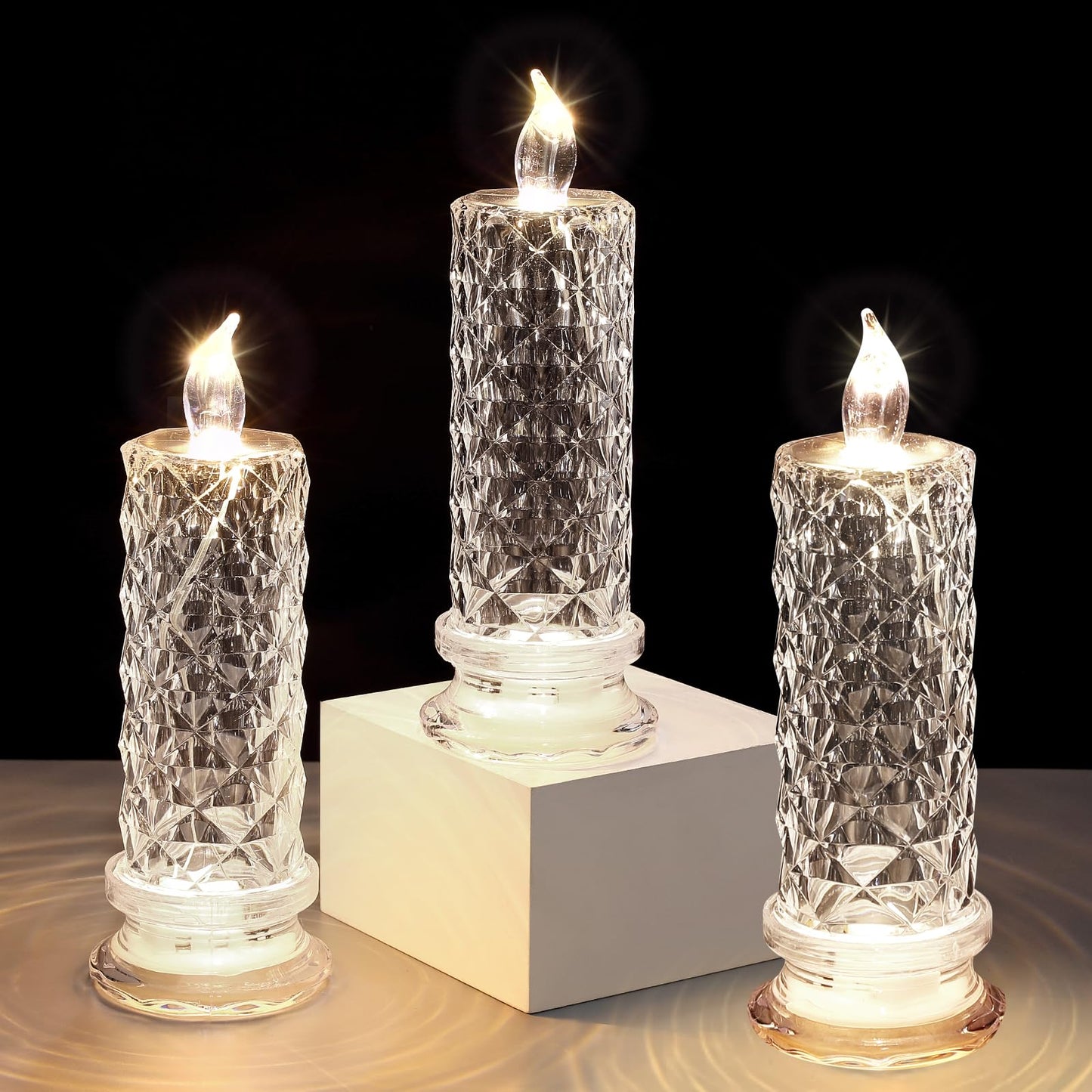 DiamondFlame LED™ | Skapa en varm och magisk stämning hemma