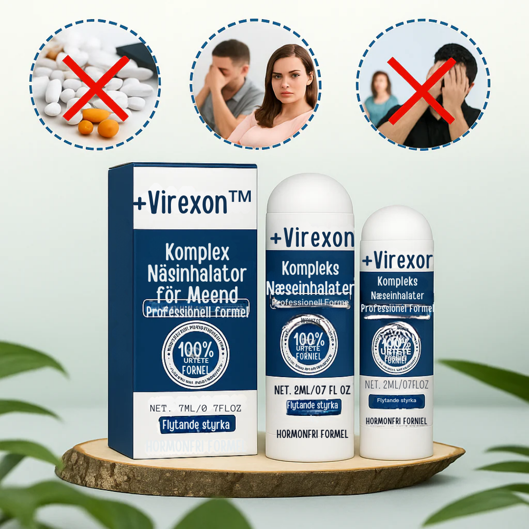 AeroErect™ | Inhalator - Stenhårde erektioner på 5 minutter – utan piller! 1+1 GRATIS!