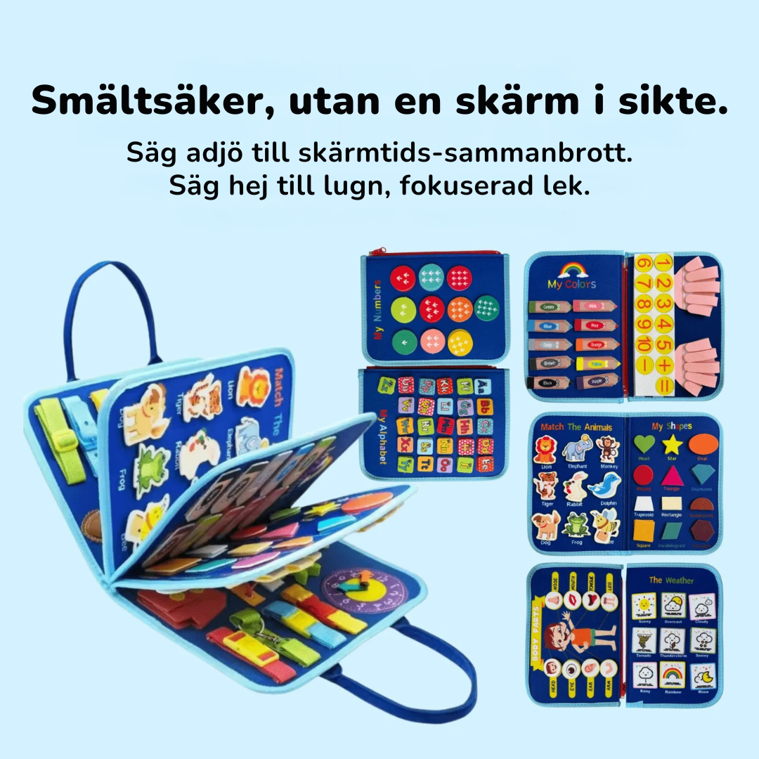 Lillaverk™ Montessori aktivitetsbräda