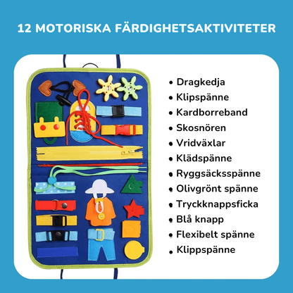 Lillaverk™ Montessori aktivitetsbräda
