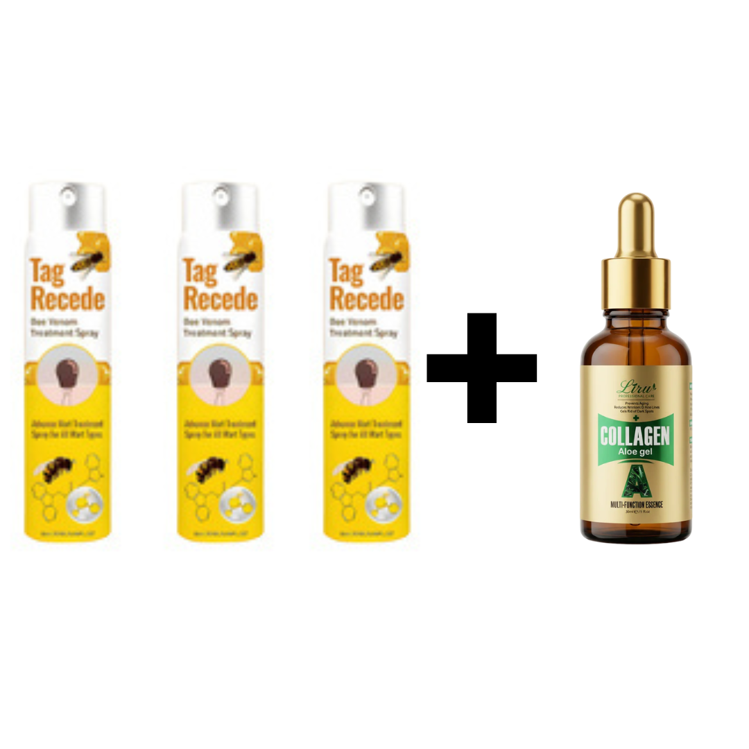 BeeVive™ BeeSmooth Spray tar bort hudflikar helt på bara 7 dagar och stödjer hudens naturliga regenerering!