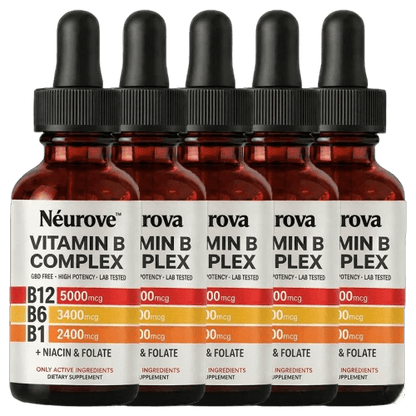 Neurove™ B-Vitaminkomplex | Lindrar nervsmärta och återställer känseln!