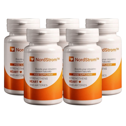 NordStrom™ Instant Hjärta- och Kärlkapslar | Rensar 93 % av blodkärlen på 3 dagar!
