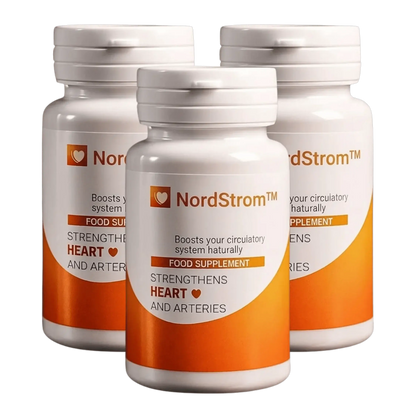 NordStrom™ Instant Hjärta- och Kärlkapslar | Rensar 93 % av blodkärlen på 3 dagar!