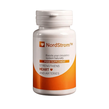 NordStrom™ Instant Hjärta- och Kärlkapslar | Rensar 93 % av blodkärlen på 3 dagar!