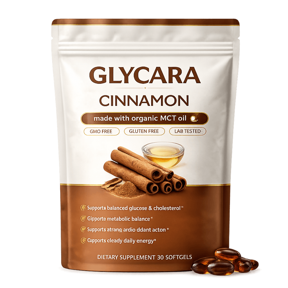 Glycara™ kaneltillskott | Sänk ditt blodsocker med upp till 96 %, innan diabetes förstör ditt liv på 5 dagar