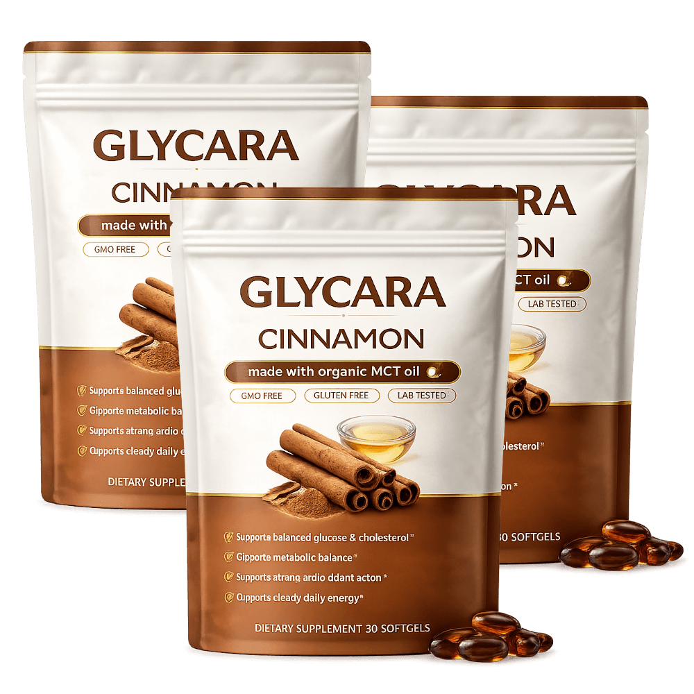 Glycara™ kaneltillskott | Sänk ditt blodsocker med upp till 96 %, innan diabetes förstör ditt liv på 5 dagar