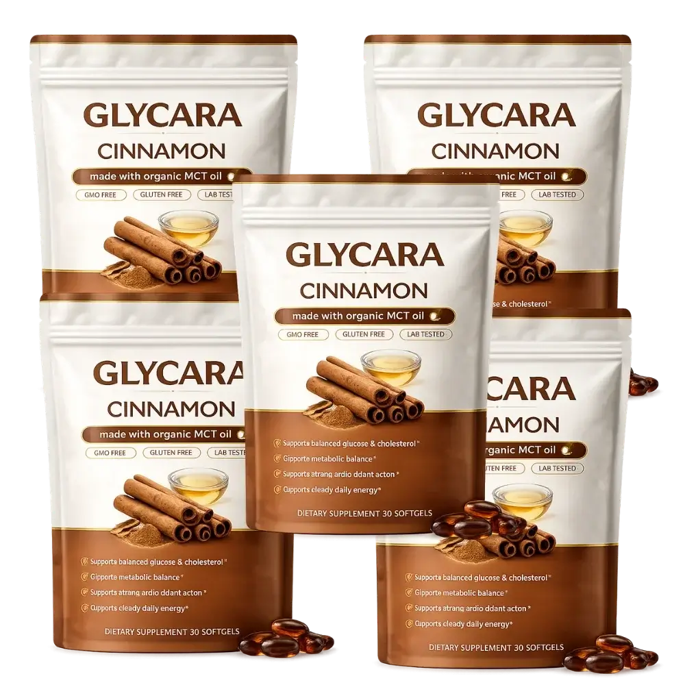 Glycara™ kaneltillskott | Sänk ditt blodsocker med upp till 96 %, innan diabetes förstör ditt liv på 5 dagar