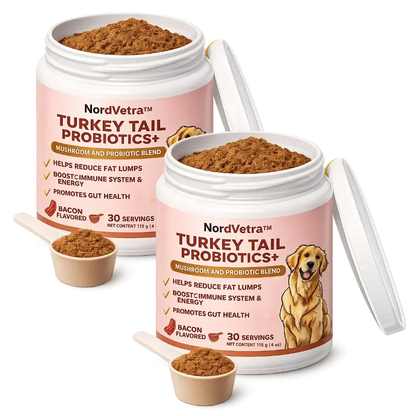 NordVetra™ Probiotika för hundar | Stoppa farliga knölar och hjälp din hund få tillbaka energin på 4 veckor