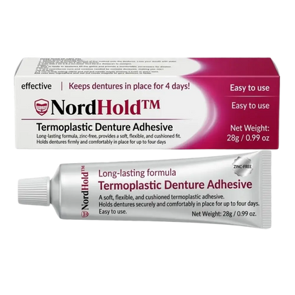 Nordhold™ Proteslim | Le, prata och ät utan rädsla för lösa proteser i 4 dagar!