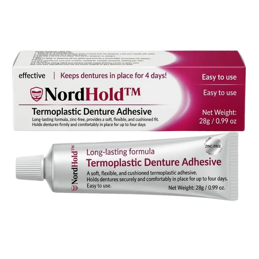 Nordhold™ Proteslim | Le, prata och ät utan rädsla för lösa proteser i 4 dagar!