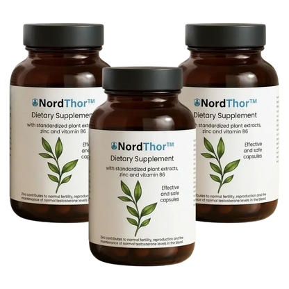 NordThor™ Prostatatillskott | Stoppa 95 % av symptomen på prostatit på bara 5 dagar!