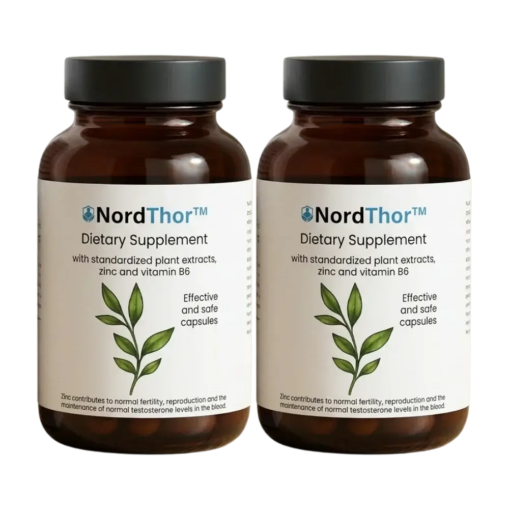 NordThor™ Prostatatillskott | Stoppa 95 % av symptomen på prostatit på bara 5 dagar!