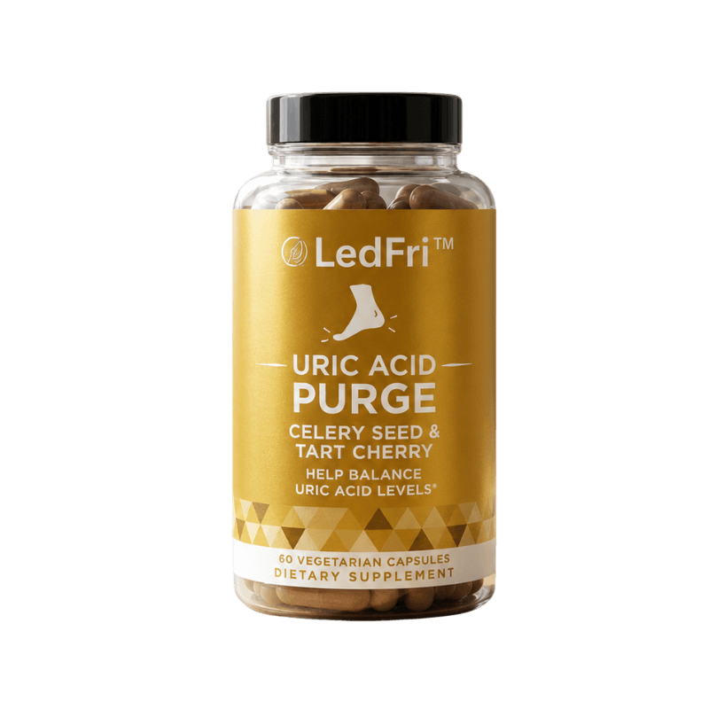 LedFri™ kapslar | Eliminerar giktkristaller, inflammation & sömnbrist på 36 tim. — innan dina leder dikterar ditt liv