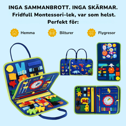 Lillaverk™ Montessori aktivitetsbräda