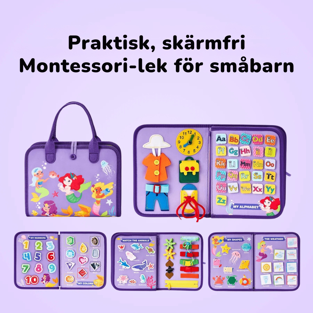Lillaverk™ Montessori aktivitetsbräda