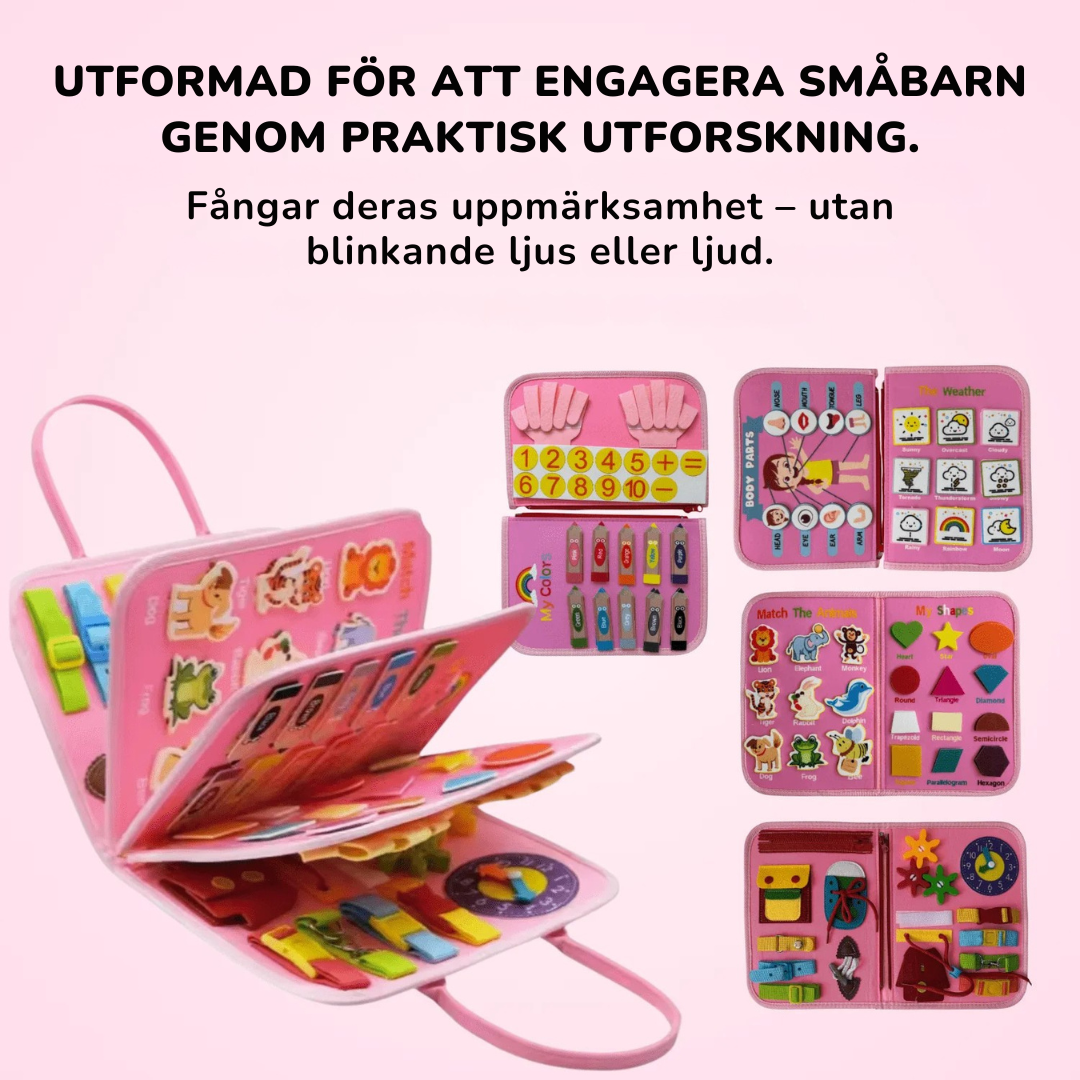 Lillaverk™ Montessori aktivitetsbräda