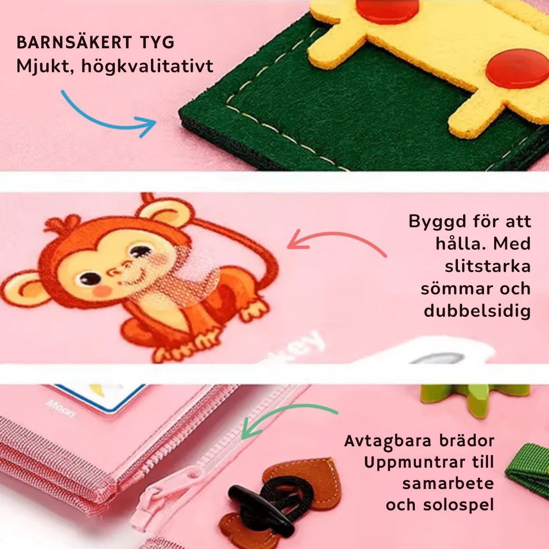 Lillaverk™ Montessori aktivitetsbräda