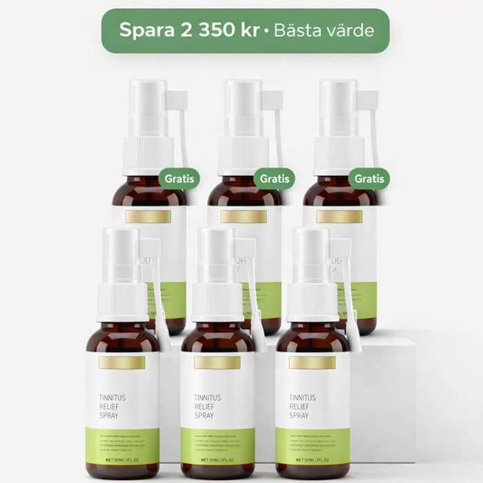 TinniStop™ – Direkt lindring och lugn för öronen