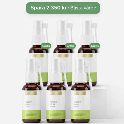 TinniStop™ – Direkt lindring och lugn för öronen