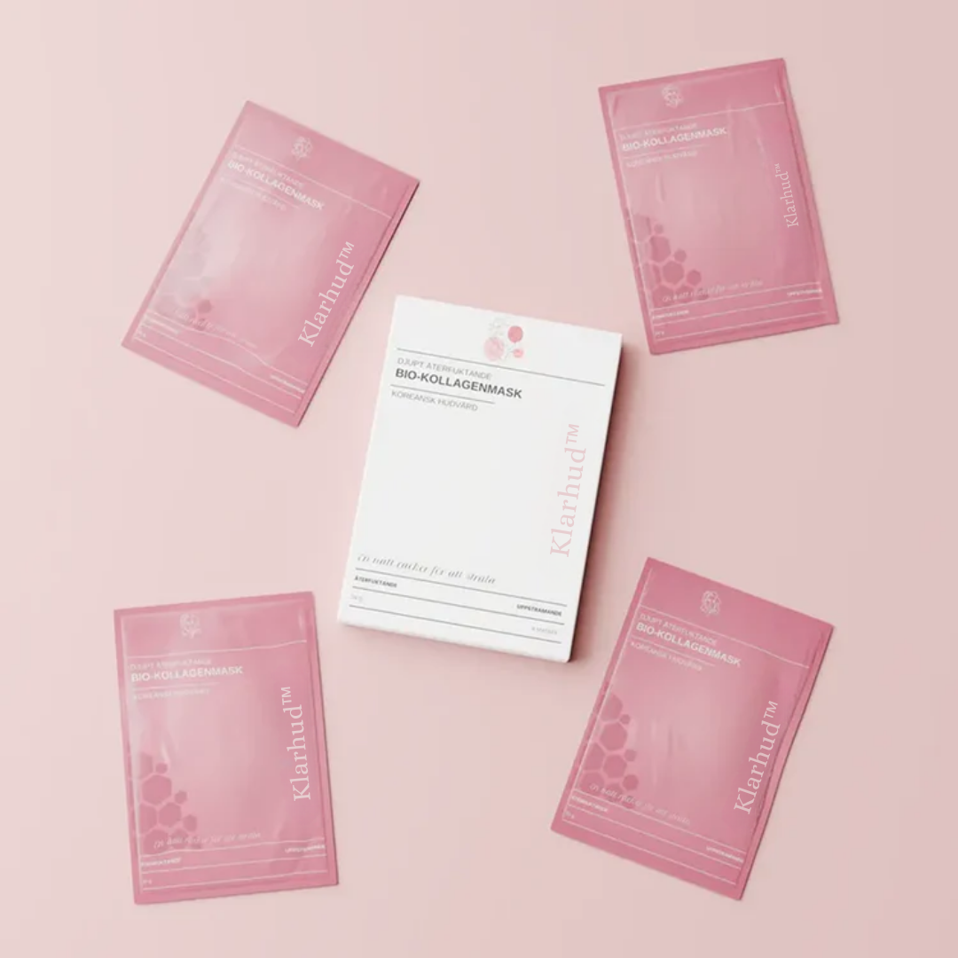Klarhud™ - Djupt Återfuktande Bio-Kollagenmask
