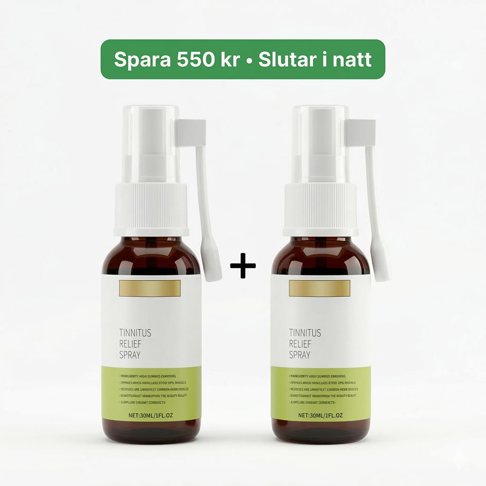 TinniStop™ – Direkt lindring och lugn för öronen