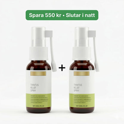 TinniStop™ – Direkt lindring och lugn för öronen