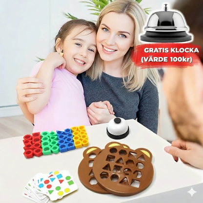 ColorCube™ | Lek & lär – med GRATIS klocka! (värd 100kr!)