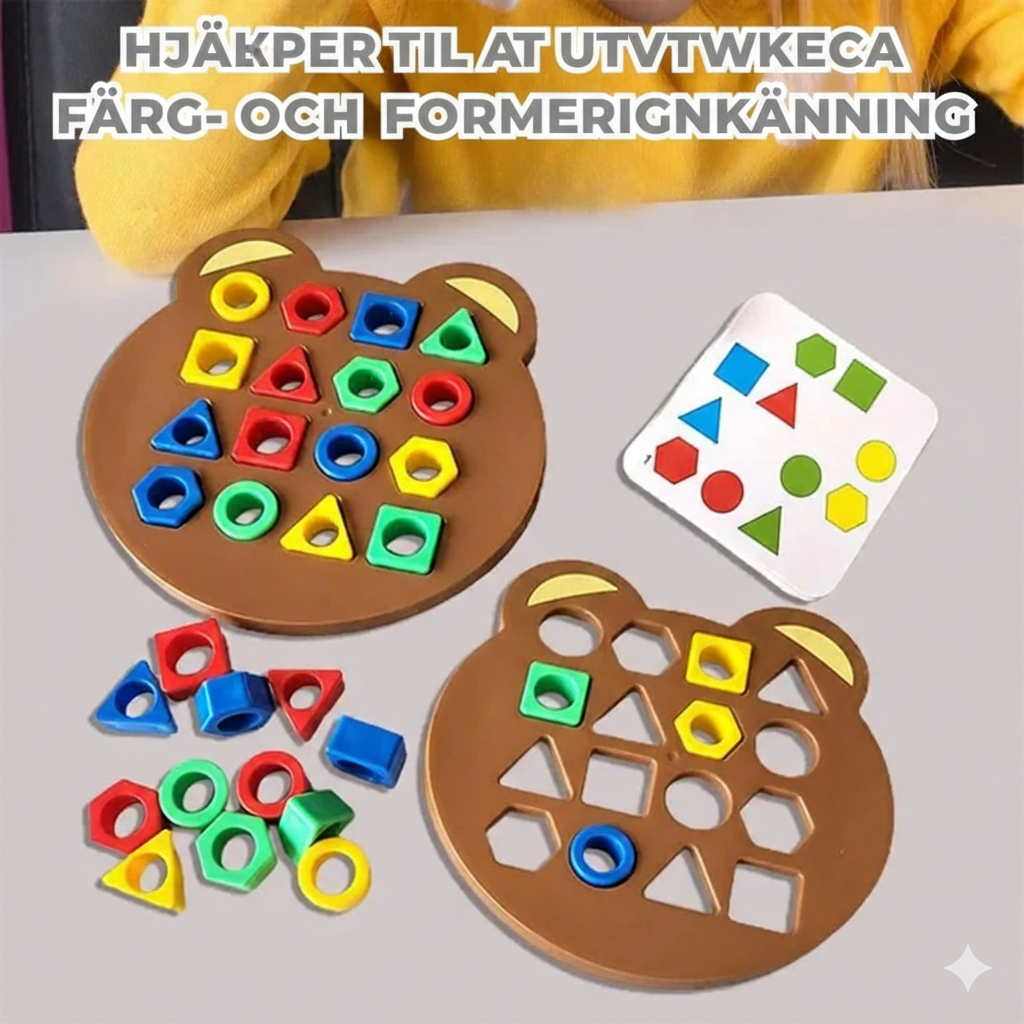 ColorCube™ | Lek & lär – med GRATIS klocka! (värd 100kr!)