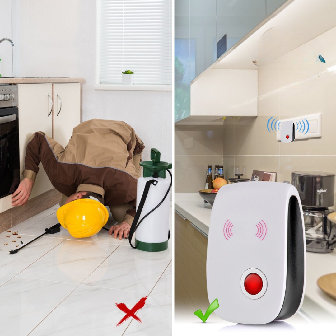 SkadeVakt™ - Elektronisk Ultraljudsskrämmare