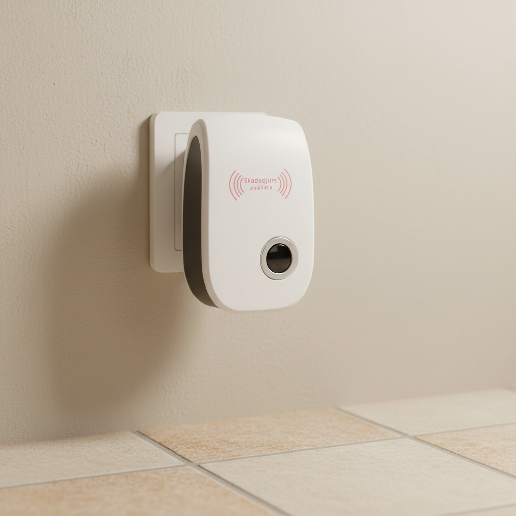 SkadeVakt™ - Elektronisk Ultraljudsskrämmare