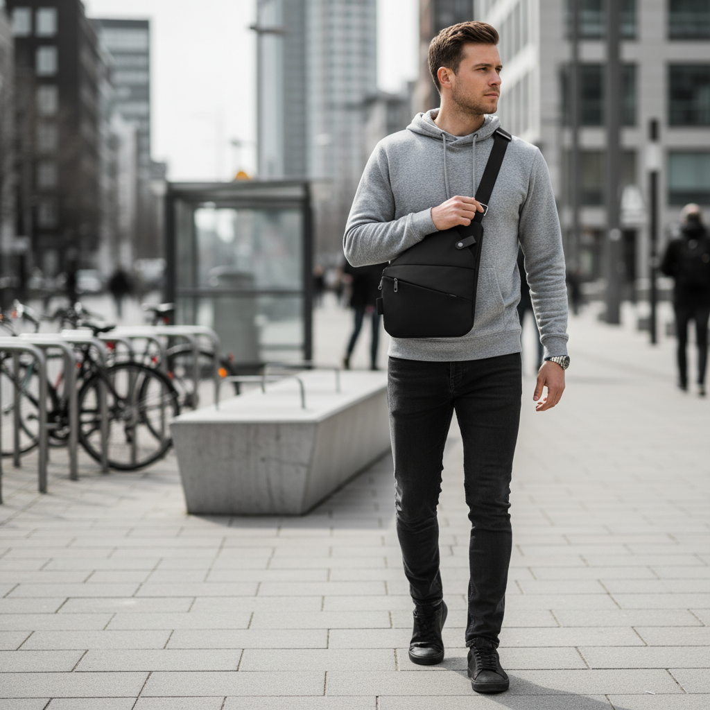 Stigväska™ - Enkel Axelremsväska I Nylon