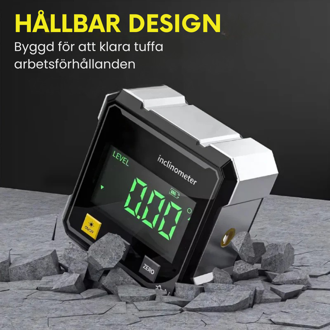 VinkelKlyx™ - Digital Magnetisk Vinkel Låda I Aluminium