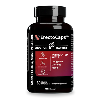 ErectoCaps™ kapsler | Genvind 93 % af din styrke og bliv stenhård på bare 5 minutter! - LEVERERAS HELT DISKRET